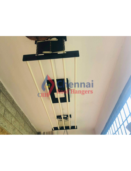 Automatic Remote Control Roof Hangers - 4 feet to 7 feet Sizes, Aluminum Body with Heavy Metrial