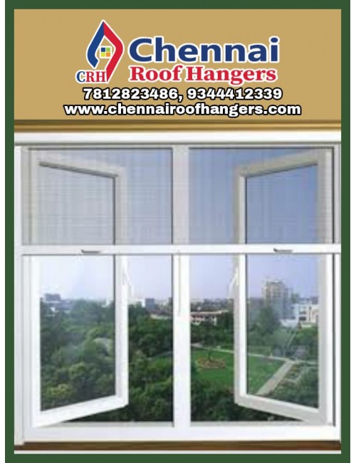 Mosquito Window Openable Type by Chennai roof Hangers 10 Sqft